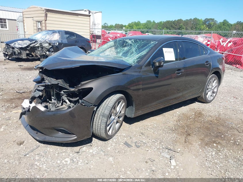 2016 Mazda 6 VIN JM1GJ1V56G1442002 IAAI salvage auction — FRONT END, Salvage (Georgia), sold $325 on 2026-07-31 (photo 2)