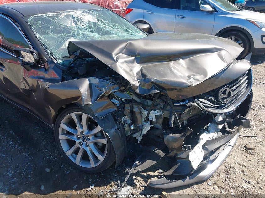 2016 Mazda 6 VIN JM1GJ1V56G1442002 IAAI salvage auction — FRONT END, Salvage (Georgia), sold $325 on 2026-07-31 (photo 6)