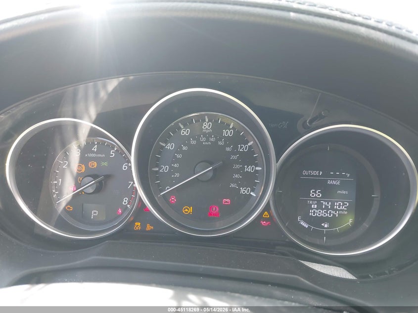2016 Mazda 6 VIN JM1GJ1V56G1442002 IAAI salvage auction — FRONT END, Salvage (Georgia), sold $325 on 2026-07-31 (photo 7)