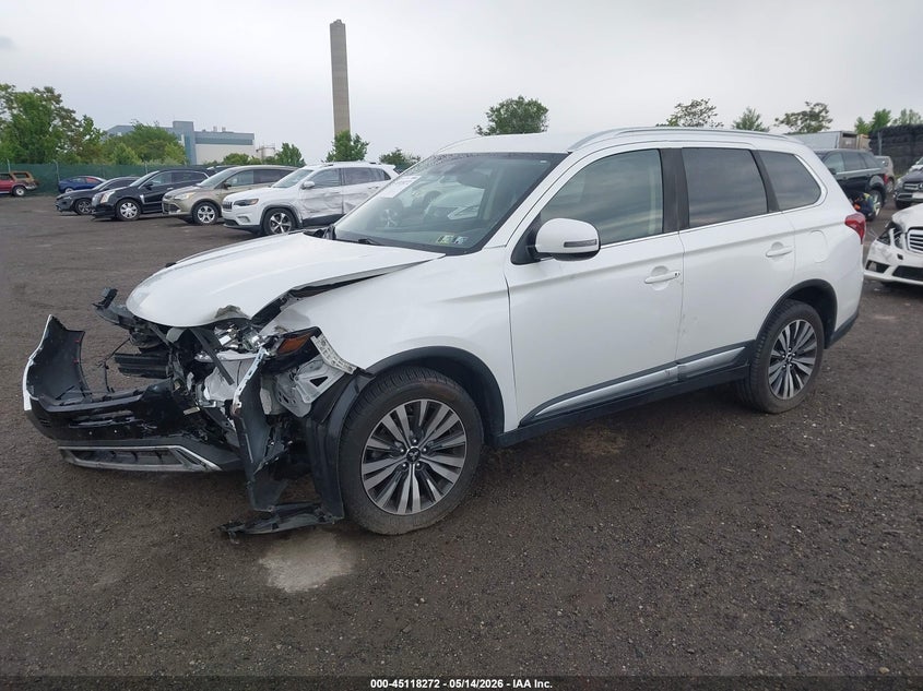 2020 Mitsubishi Outlander VIN JA4AZ3A30LZ029738 IAAI salvage auction — FRONT END, Salvage (Pennsylvania), sold $2,700 on 2026-07-17 (photo 2)