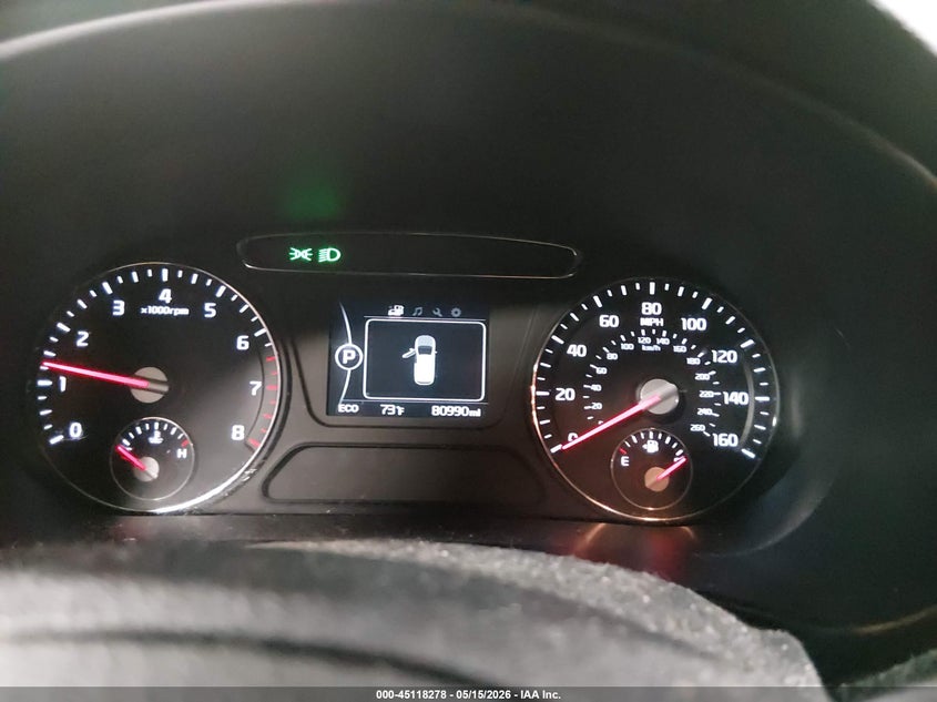 2018 Kia Sorento VIN 5XYPG4A52JG387433 IAAI salvage auction — REAR END, Salvage (Iowa), sold $3,875 on 2026-07-07 (photo 7)