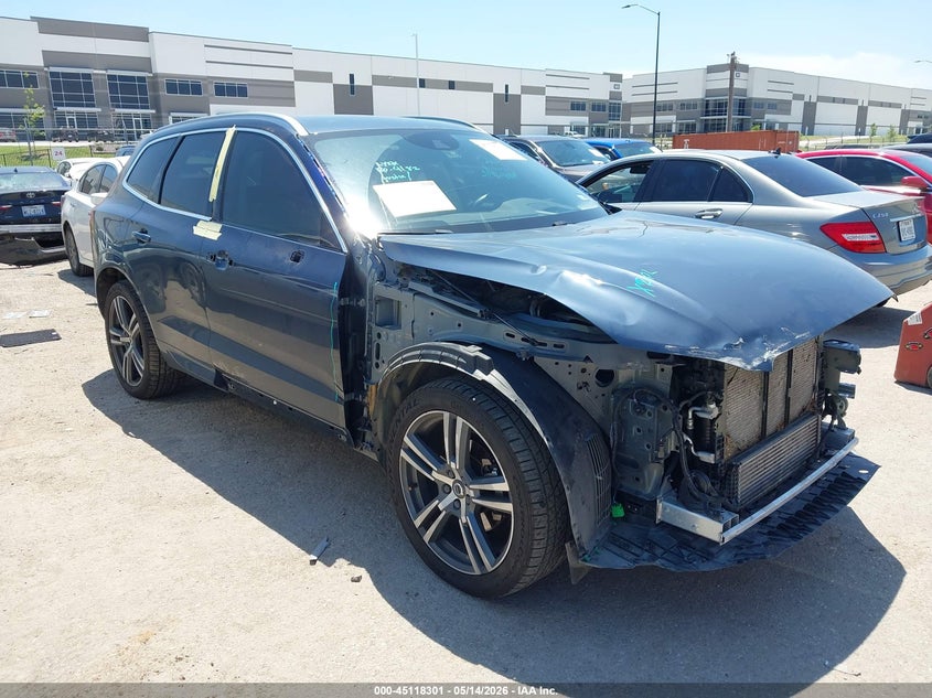 2020 Volvo Xc60 VIN YV4102DK2L1582738 IAAI salvage auction — FRONT END, Salvage (Texas), sold $7,500 on 2026-07-14 (photo 1)