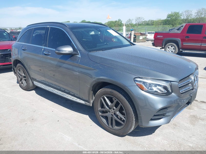 2017 Mercedes-benz Glc VIN WDC0G4KB0HF249838 IAAI salvage auction — REAR END, Salvage (Iowa), sold $6,750 on 2026-07-28 (photo 1)