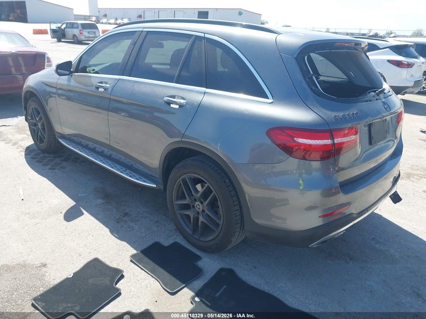 2017 Mercedes-benz Glc VIN WDC0G4KB0HF249838 IAAI salvage auction — REAR END, Salvage (Iowa), sold $6,750 on 2026-07-28 (photo 3)