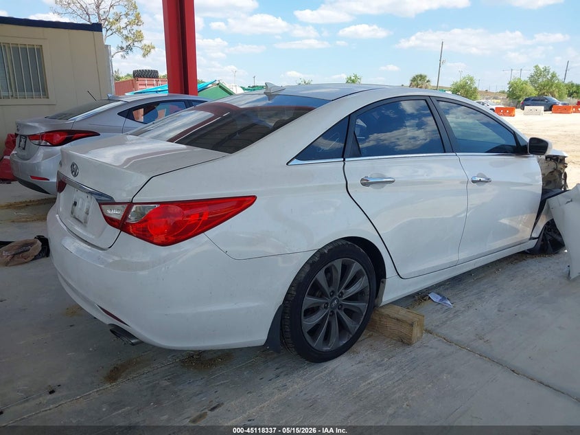 2012 Hyundai Sonata VIN 5NPEC4AC4CH479866 IAAI salvage auction — RIGHT FRONT, Rebuildable (Florida), sold $400 on 2026-07-14 (photo 4)