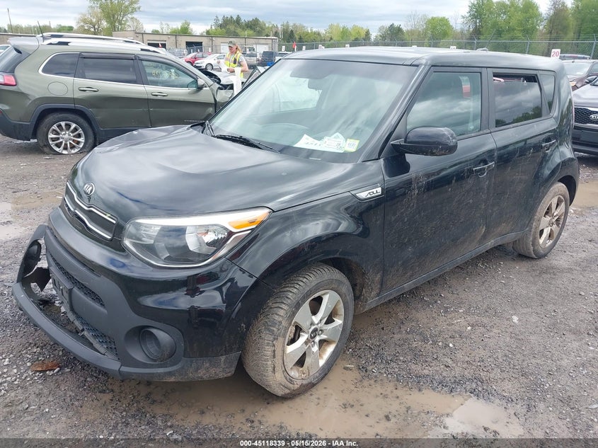 2017 Kia Soul VIN KNDJN2A27H7430760 IAAI salvage auction — FRONT & REAR, Mv-907A (New York), sold $525 on 2026-07-09 (photo 2)