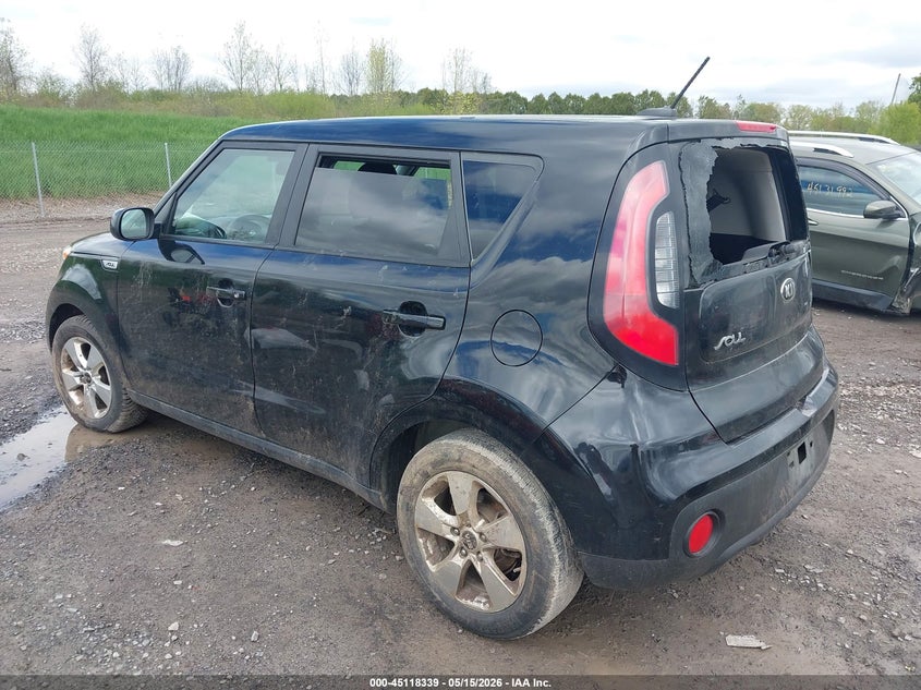 2017 Kia Soul VIN KNDJN2A27H7430760 IAAI salvage auction — FRONT & REAR, Mv-907A (New York), sold $525 on 2026-07-09 (photo 3)