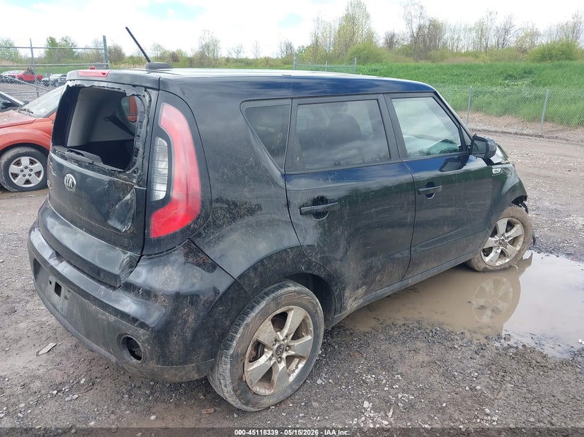 2017 Kia Soul VIN KNDJN2A27H7430760 IAAI salvage auction — FRONT & REAR, Mv-907A (New York), sold $525 on 2026-07-09 (photo 4)