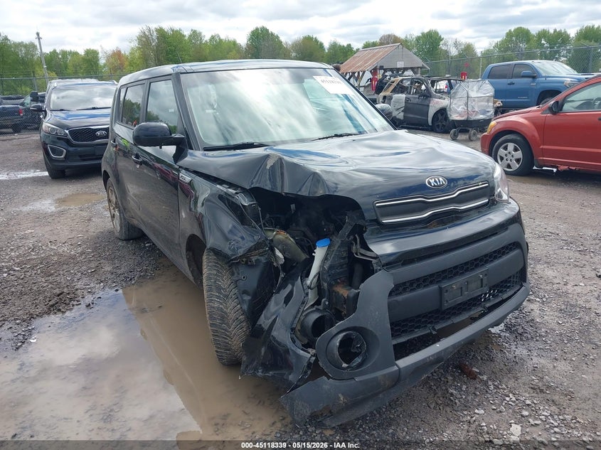 2017 Kia Soul VIN KNDJN2A27H7430760 IAAI salvage auction — FRONT & REAR, Mv-907A (New York), sold $525 on 2026-07-09 (photo 6)