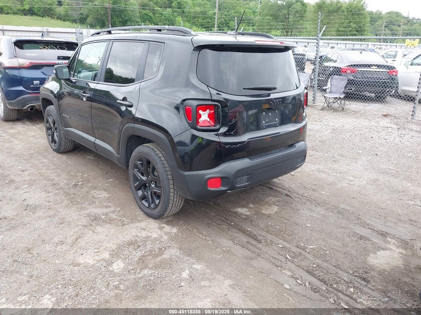 2017 Jeep Renegade VIN ZACCJBBB9HPG05810 IAAI salvage auction — HAIL, Salvage (Iowa), sold $3,750 on 2026-07-20 (photo 3)