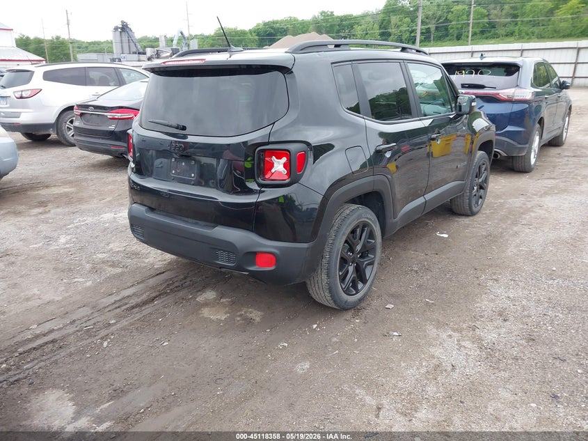 2017 Jeep Renegade VIN ZACCJBBB9HPG05810 IAAI salvage auction — HAIL, Salvage (Iowa), sold $3,750 on 2026-07-20 (photo 4)