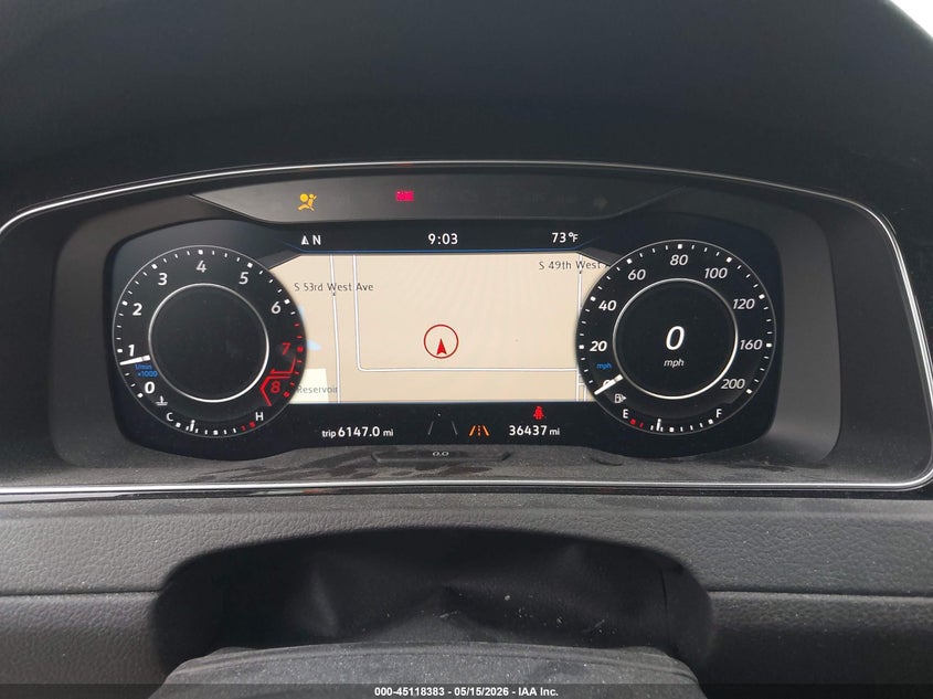2019 Volkswagen Golf r VIN WVWWA7AU2KW230124 IAAI salvage auction — FRONT END, Salvage (Kansas), sold $13,250 on 2026-07-07 (photo 7)