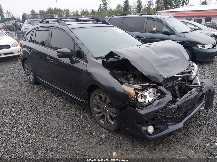 2015 Subaru Impreza VIN JF1GPAV66F8298230 IAAI salvage auction — FRONT END, Bill Of Sale (Washington), sold $675 on 2026-07-29 (photo 1)