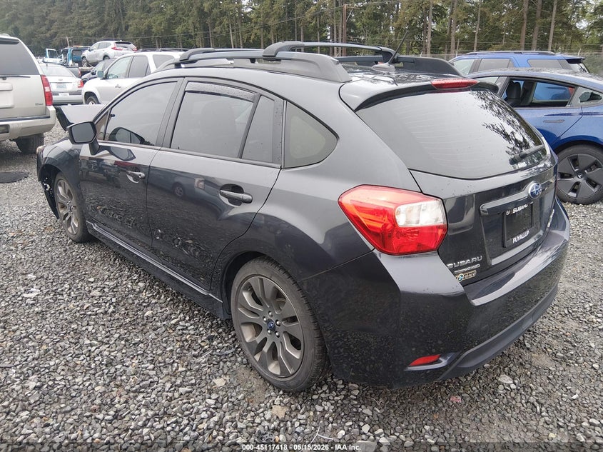 2015 Subaru Impreza VIN JF1GPAV66F8298230 IAAI salvage auction — FRONT END, Bill Of Sale (Washington), sold $675 on 2026-07-29 (photo 3)