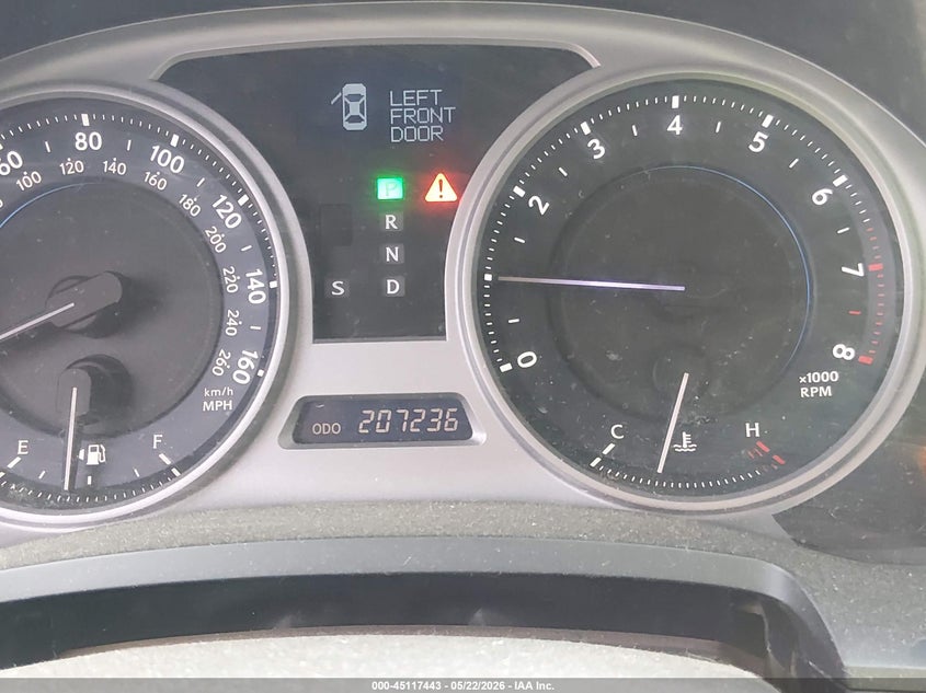 2008 Lexus Is VIN JTHBK262482071207 IAAI salvage auction — RIGHT FRONT, Clear - Dealer Only (California), sold $875 on 2026-07-17 (photo 7)