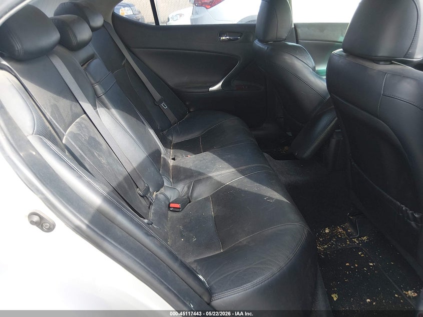2008 Lexus Is VIN JTHBK262482071207 IAAI salvage auction — RIGHT FRONT, Clear - Dealer Only (California), sold $875 on 2026-07-17 (photo 8)