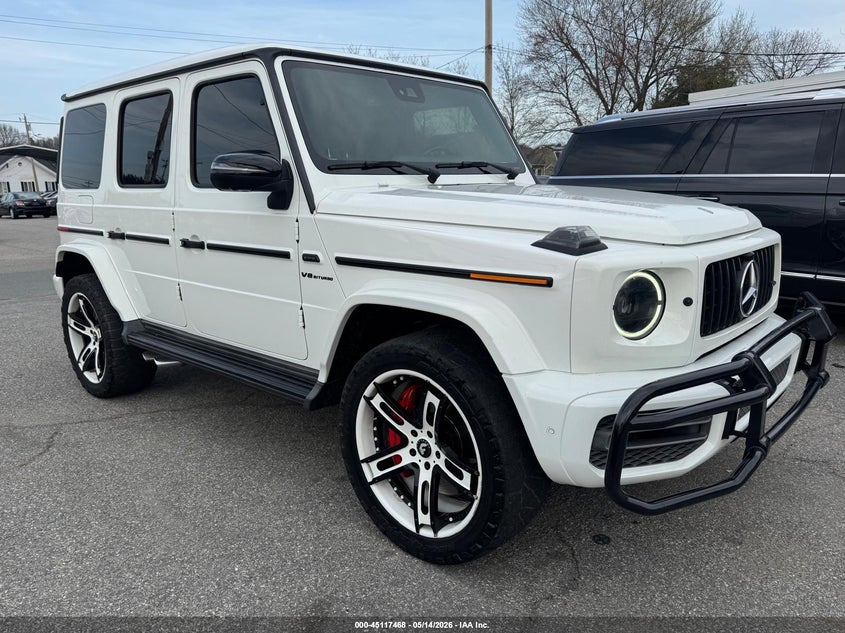 2021 Mercedes-benz G-klasse VIN W1NYC7HJ2MX405010 IAAI salvage auction — Mechanical, Clear (Montana), sold $110,000 on 2026-06-13 (photo 1)