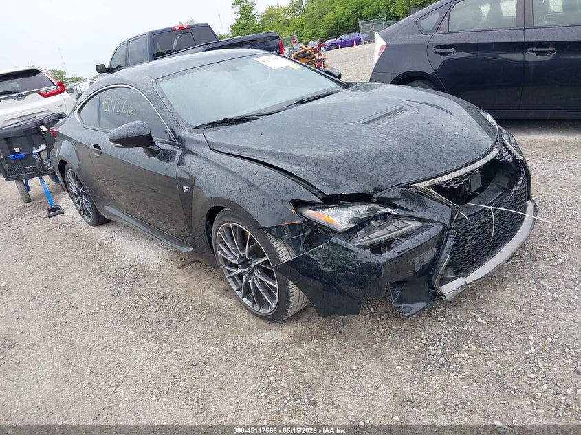 2015 Lexus Rc-f VIN JTHHP5BC1F5003065 IAAI salvage auction — THEFT, Clear (Colorado), sold $10,100 on 2026-07-21 (photo 1)