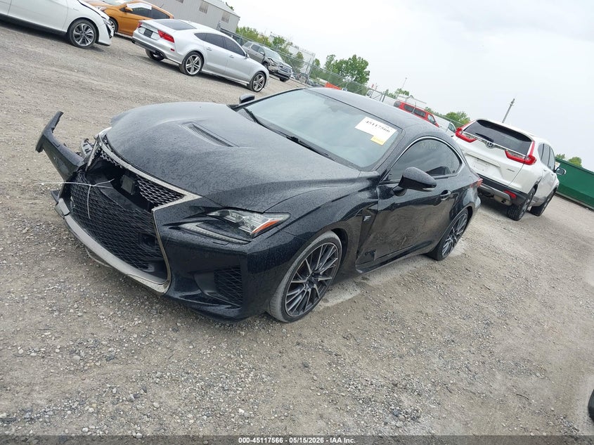 2015 Lexus Rc-f VIN JTHHP5BC1F5003065 IAAI salvage auction — THEFT, Clear (Colorado), sold $10,100 on 2026-07-21 (photo 2)