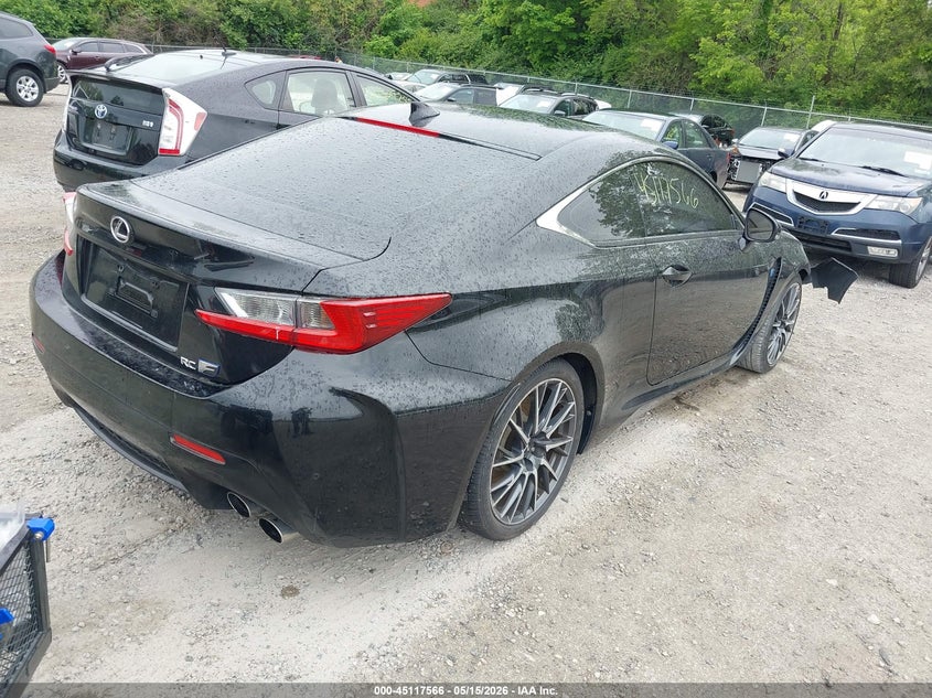 2015 Lexus Rc-f VIN JTHHP5BC1F5003065 IAAI salvage auction — THEFT, Clear (Colorado), sold $10,100 on 2026-07-21 (photo 4)