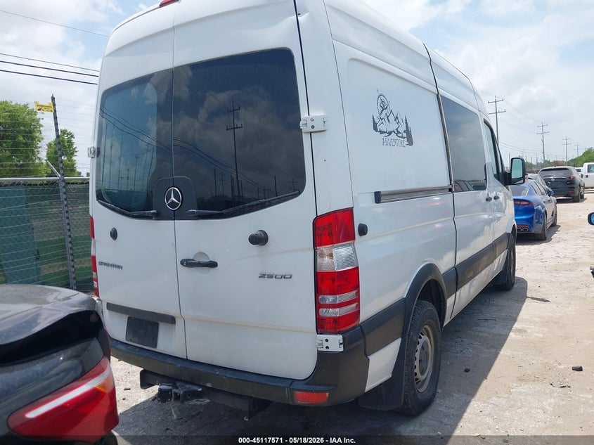 2017 Mercedes-benz Sprinter VIN WD3PE7CD9HP376040 IAAI salvage auction — THEFT, Clear (Colorado), sold $3,575 on 2026-07-20 (photo 4)