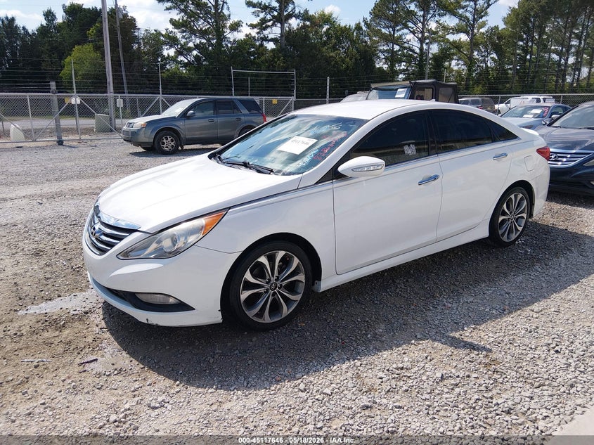 2014 Hyundai Sonata VIN 5NPEC4AC5EH838631 IAAI salvage auction — NORMAL WEAR, Clear (Alabama), sold $1,150 on 2026-07-06 (photo 2)