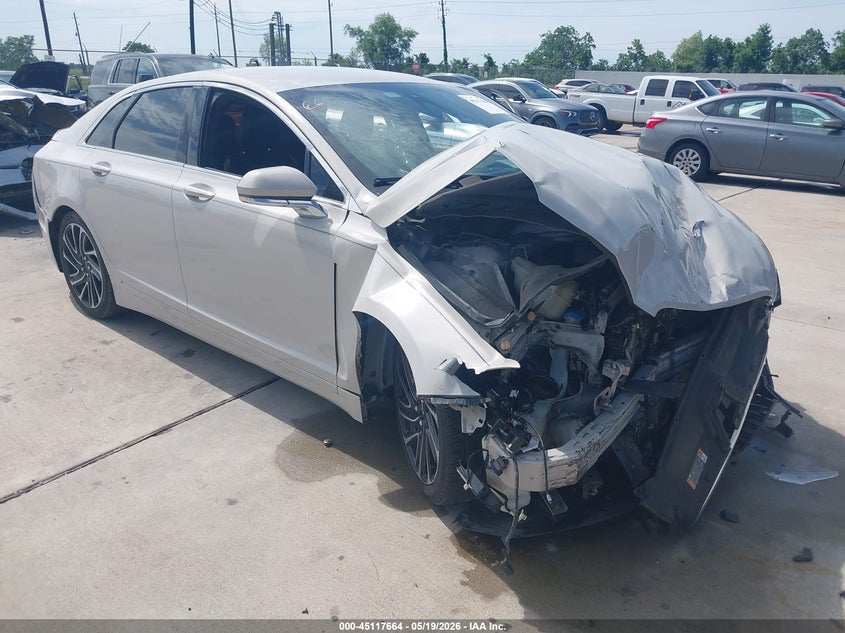 2020 Lincoln Mkz VIN 3LN6L5A93LR615489 IAAI salvage auction — FRONT END, Salvage (Texas), sold $875 on 2026-07-31 (photo 1)