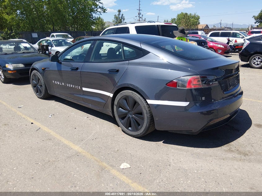 2021 Tesla Model s VIN 5YJSA1E50MF428223 IAAI salvage auction — FRONT END, Clear (Colorado), sold $16,500 on 2026-07-21 (photo 3)