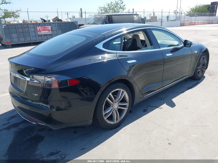 2013 Tesla Model s VIN 5YJSA1CPXDFP24967 IAAI salvage auction — FRONT END, Clear (Montana), sold $2,800 on 2026-07-22 (photo 4)