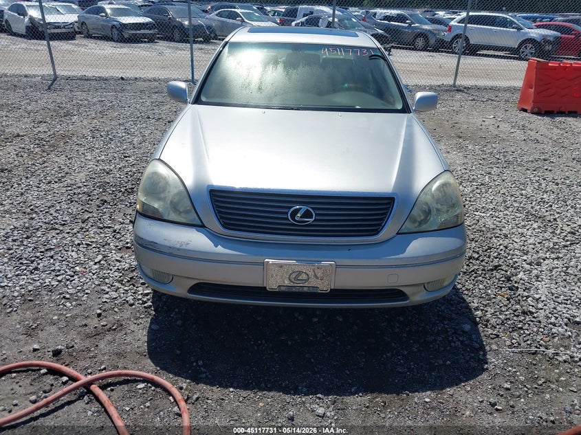 2001 Lexus Ls 430 VIN JTHBN30F910045874 IAAI salvage auction — RIGHT FRONT, Repossession Paperwork (Georgia), sold $900 on 2026-07-17 (photo 6)