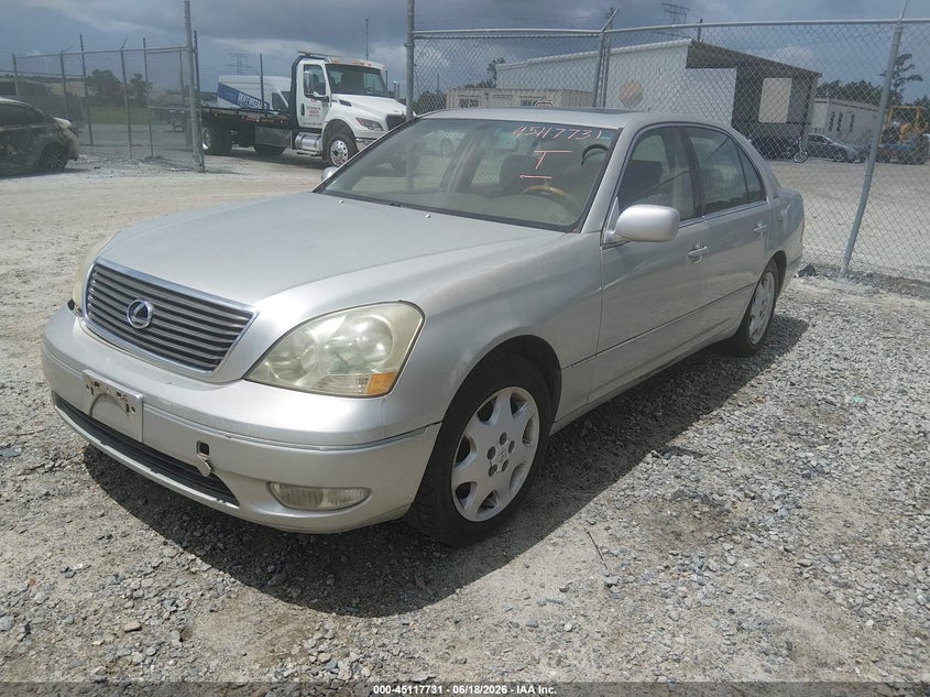 2001 Lexus Ls 430 VIN JTHBN30F910045874 IAAI salvage auction — RIGHT FRONT, Repossession Paperwork (Georgia), sold $900 on 2026-07-17 (photo 2)