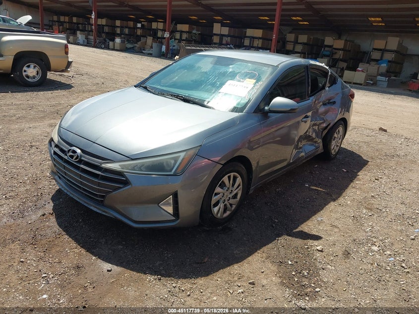 2019 Hyundai Elantra VIN KMHD74LFXKU833610 IAAI salvage auction — LEFT SIDE, Clear (Alabama), sold $1,450 on 2026-07-15 (photo 2)