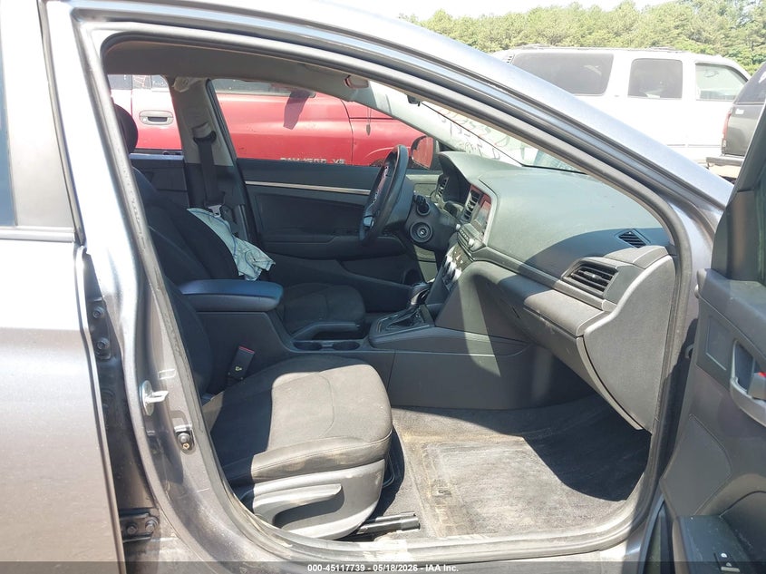2019 Hyundai Elantra VIN KMHD74LFXKU833610 IAAI salvage auction — LEFT SIDE, Clear (Alabama), sold $1,450 on 2026-07-15 (photo 5)