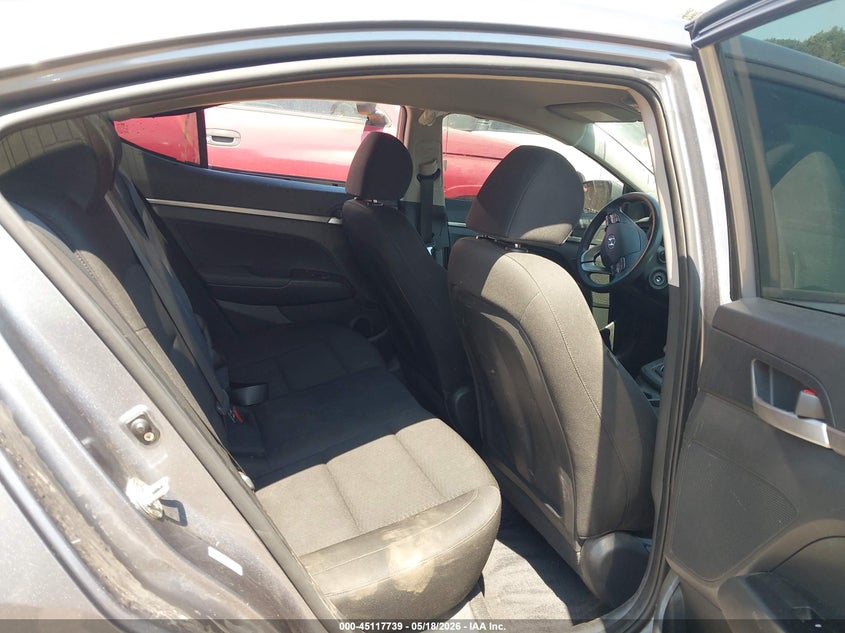 2019 Hyundai Elantra VIN KMHD74LFXKU833610 IAAI salvage auction — LEFT SIDE, Clear (Alabama), sold $1,450 on 2026-07-15 (photo 8)