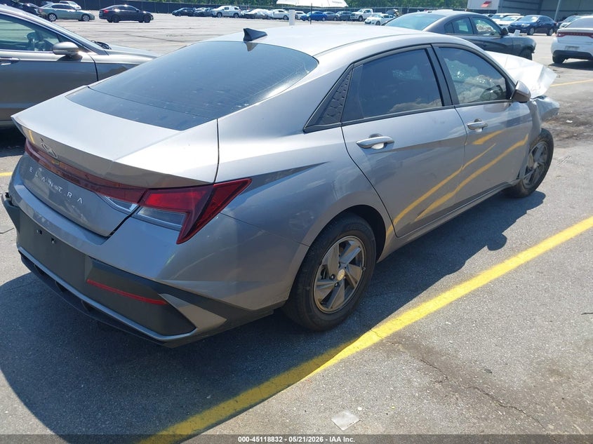2025 Hyundai Elantra VIN KMHLL4DG1SU910380 IAAI salvage auction — ROLLOVER, Salvage (South Carolina), sold $775 on 2026-07-29 (photo 4)
