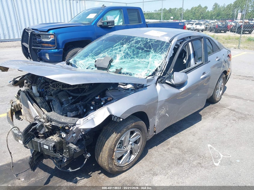 2025 Hyundai Elantra VIN KMHLL4DG1SU910380 IAAI salvage auction — ROLLOVER, Salvage (South Carolina), sold $775 on 2026-07-29 (photo 6)