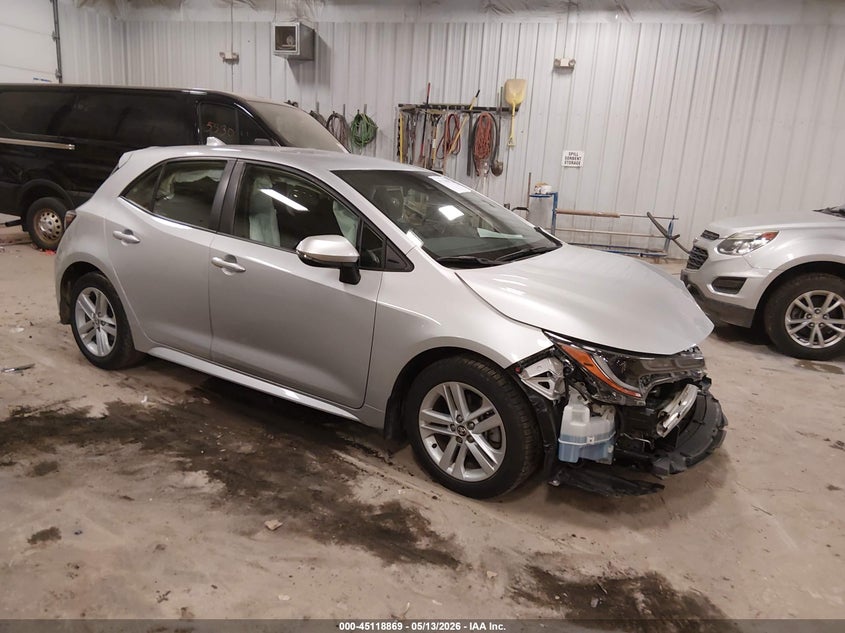 2022 Toyota Corolla VIN JTND4MBE7N3173151 IAAI salvage auction — FRONT END, Scrap (Michigan), sold $3,150 on 2026-07-21 (photo 1)