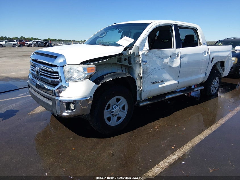 2016 Toyota Tundra VIN 5TFDW5F18GX524270 IAAI salvage auction — SIDE, Salvage (North Carolina), sold $6,000 on 2026-07-15 (photo 2)