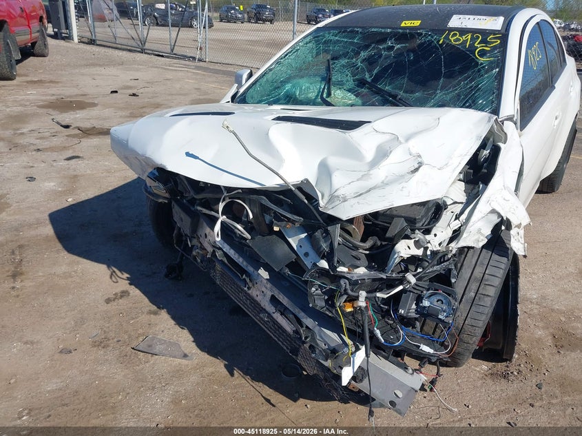 2012 Mitsubishi Lancer evolution VIN JA32W8FV4CU032521 IAAI salvage auction — FRONT & REAR, Junk Bill Of Sale Mv2459 (Wisconsin), sold $1,525 on 2026-07-09 (photo 6)