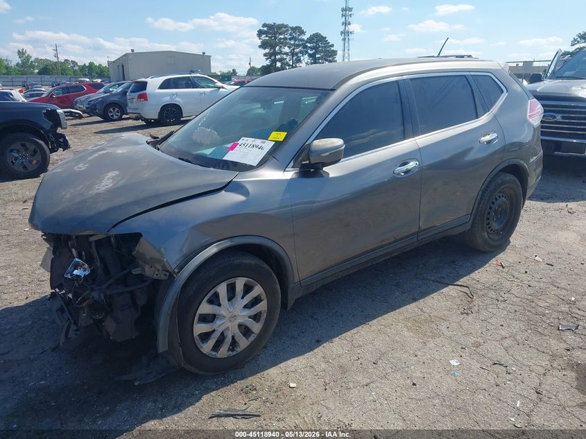 2015 Nissan Rogue VIN KNMAT2MT3FP557819 IAAI salvage auction — FRONT END, Salvage (Georgia), sold $300 on 2026-07-15 (photo 2)