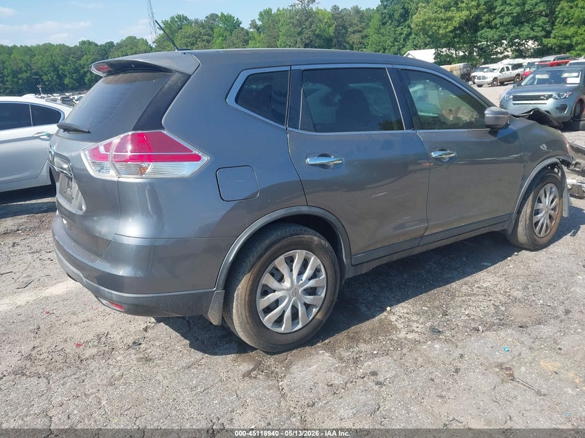 2015 Nissan Rogue VIN KNMAT2MT3FP557819 IAAI salvage auction — FRONT END, Salvage (Georgia), sold $300 on 2026-07-15 (photo 4)