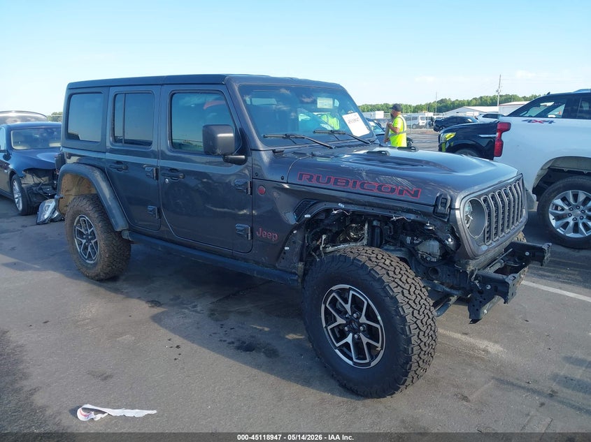 2025 Jeep Wrangler / VIN 1C4PJXFG2SW651185 — IAAI salvage auction photo