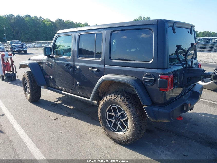 2025 Jeep Wrangler / VIN 1C4PJXFG2SW651185 IAAI salvage auction — FRONT END, Wait Title, sold $22,800 on 2026-09-14 (photo 3)