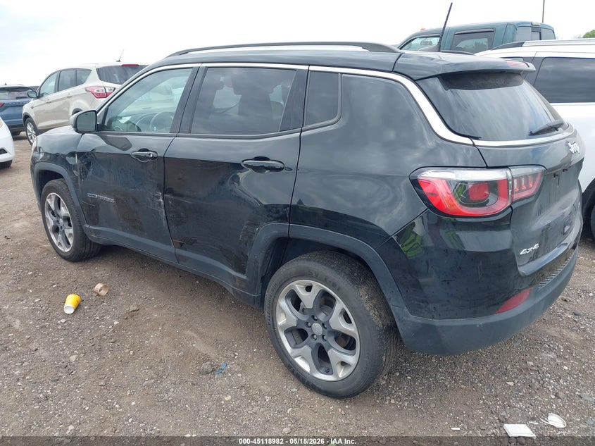 2019 Jeep Compass VIN 3C4NJDCB0KT791448 IAAI salvage auction — FRONT END, Clear (Michigan), sold $2,075 on 2026-07-09 (photo 3)