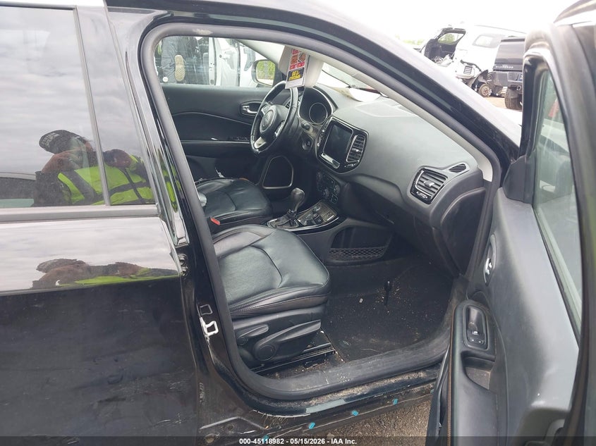 2019 Jeep Compass VIN 3C4NJDCB0KT791448 IAAI salvage auction — FRONT END, Clear (Michigan), sold $2,075 on 2026-07-09 (photo 5)