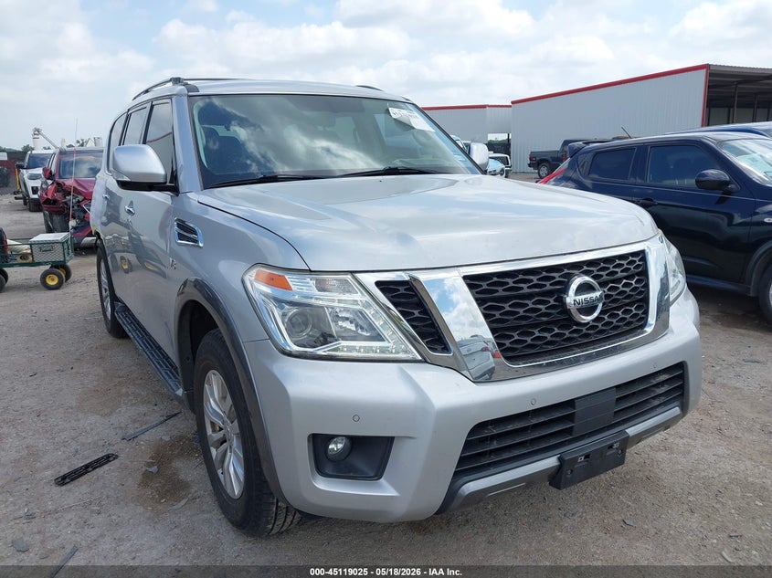 2019 Nissan Armada VIN JN8AY2ND9K9085461 IAAI salvage auction — REAR END, Original (Texas), sold $5,000 on 2026-07-10 (photo 1)