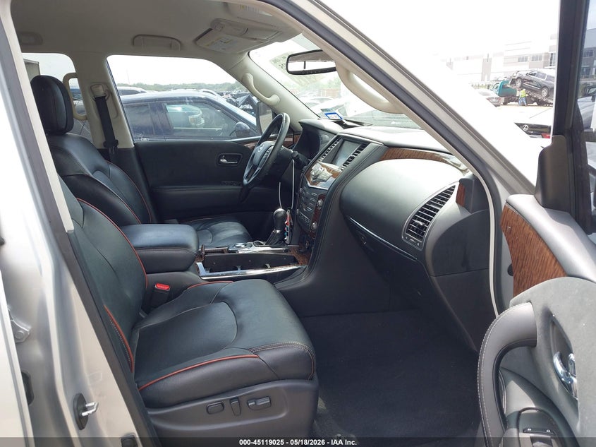 2019 Nissan Armada VIN JN8AY2ND9K9085461 IAAI salvage auction — REAR END, Original (Texas), sold $5,000 on 2026-07-10 (photo 5)