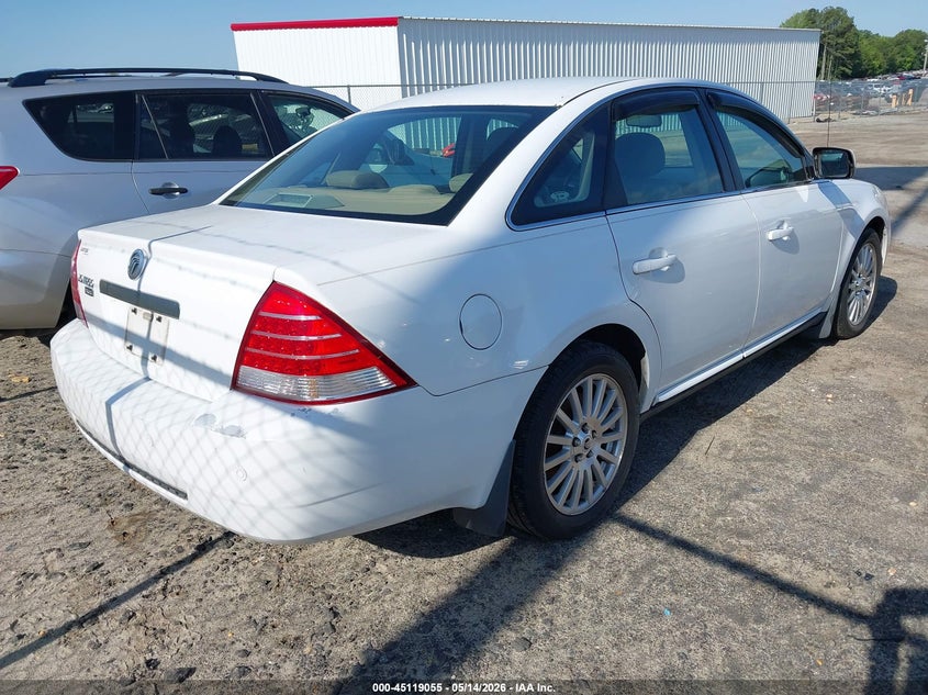 2006 Mercury Montego VIN 1MEFM42106G616825 IAAI salvage auction — NORMAL WEAR, Clear (North Carolina), sold $450 on 2026-07-08 (photo 4)