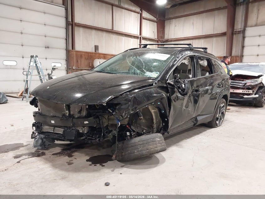 2024 Hyundai Tucson VIN KM8JECD17RU219193 IAAI salvage auction — ROLLOVER, Mv-907A (New York), sold $2,650 on 2026-07-15 (photo 2)