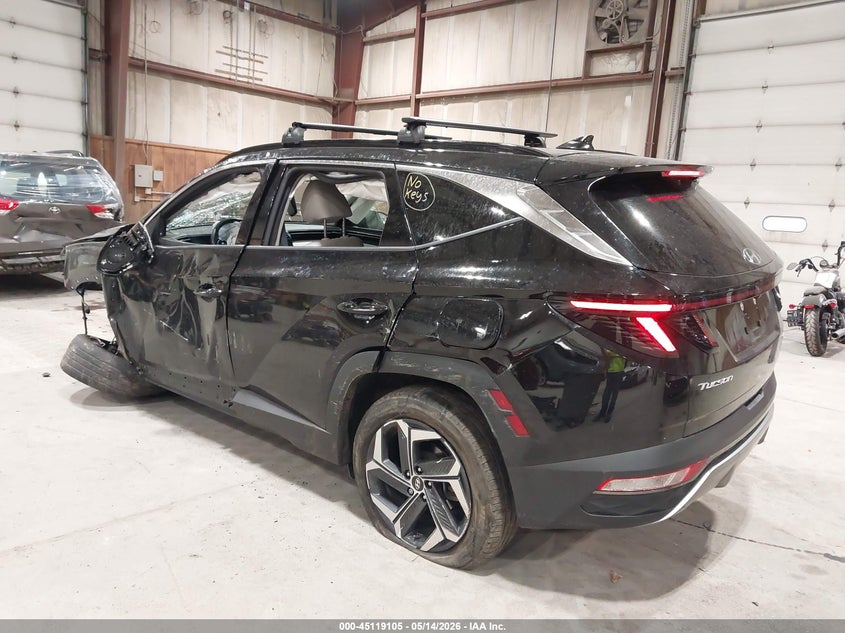 2024 Hyundai Tucson VIN KM8JECD17RU219193 IAAI salvage auction — ROLLOVER, Mv-907A (New York), sold $2,650 on 2026-07-15 (photo 3)